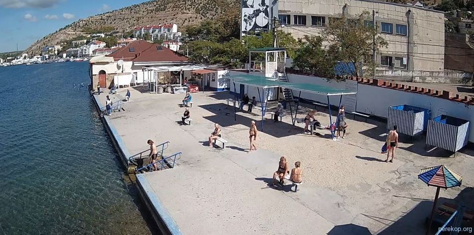 вебкамера городской пляж балаклава крым 2022